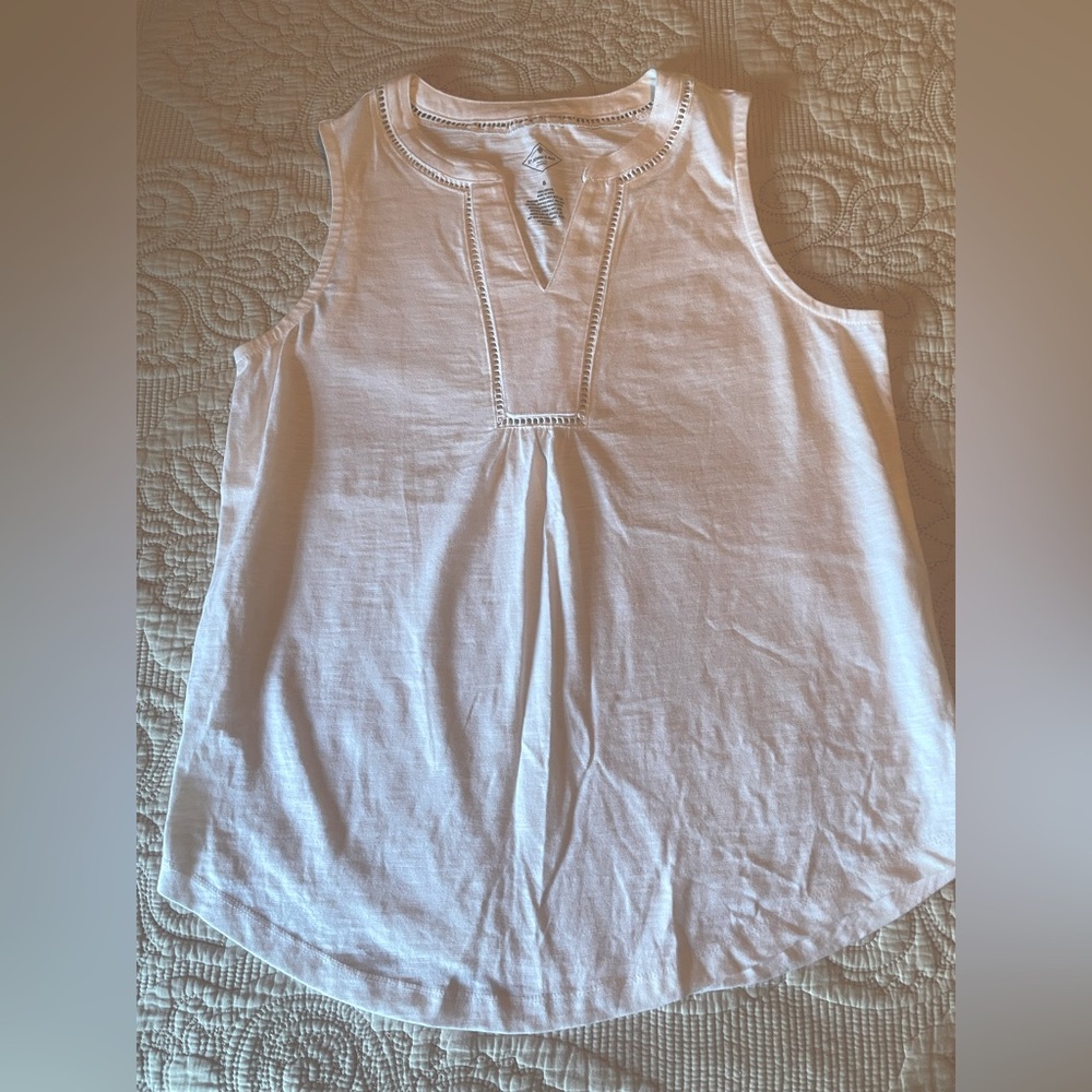 White Tank Top